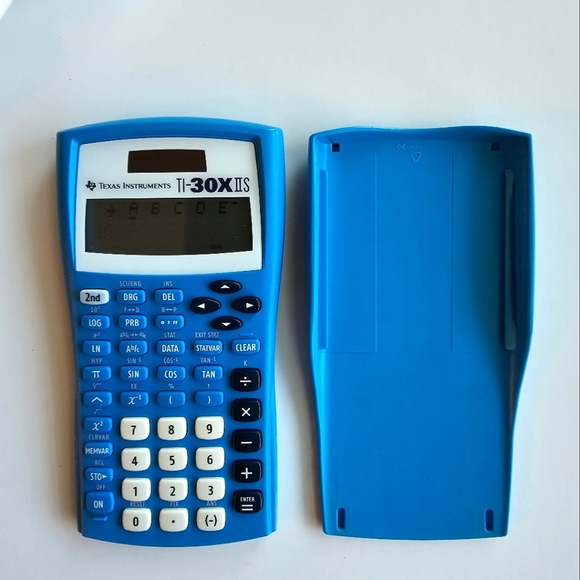 Texas Instruments TI-30X IIS Scientific Calculator, Blue, Like New Condition - Picture 9 of 11
